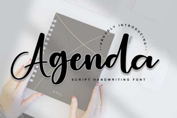 Agenda: A Handwritten Font That Anchors Editorial Mood