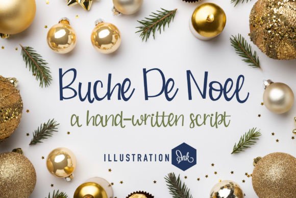 Buche De Noel: A Handwritten Font That Feels Like Your Brand’s Secret Smile