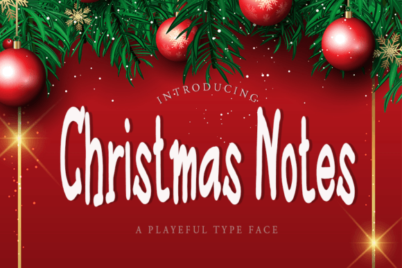Christmas Notes: A Warm, Hand-Drawn Display Font for Brand Moments