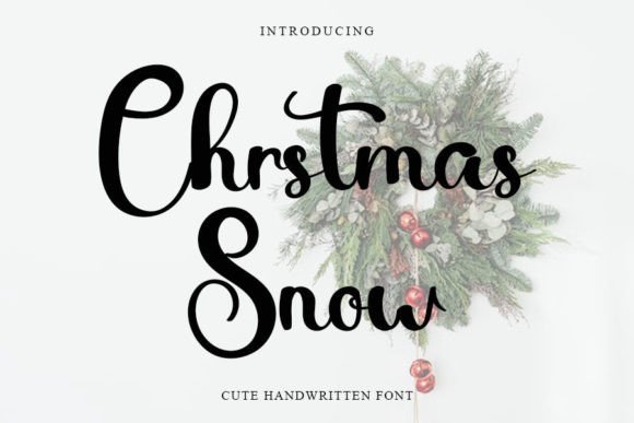 Christmas Snow Font: Friendly Handwritten Typography for Scroll-Stopping Campaigns