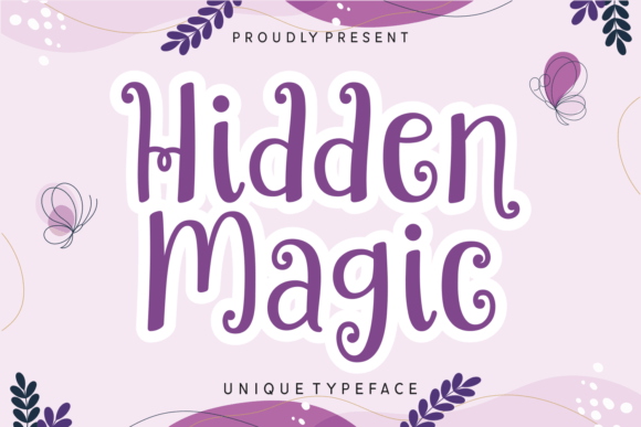 Hidden Magic Handwritten Font for Crafters & Sellers