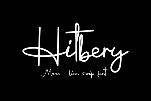 Hitbary: A Timeless Handwritten Font for Crafters & Sellers