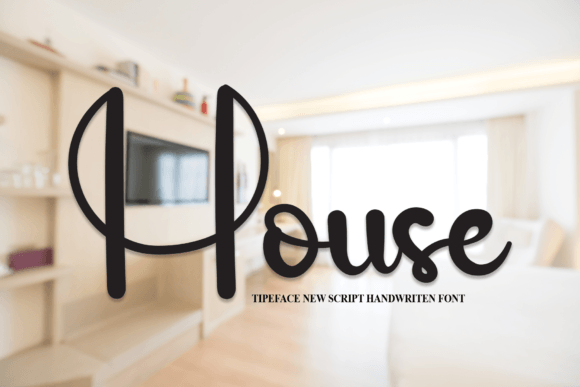 House: A Sweet Handwritten Font for Digital Warmth
