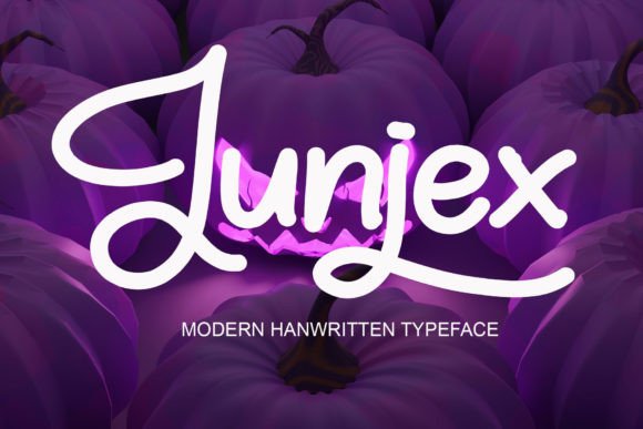 Junjex: A Simple, Handwritten Script Font That Works