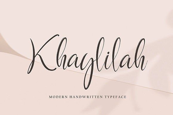 Khaylilah: A Timeless Handwritten Font for Real Business Branding