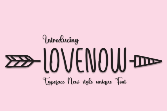 Lovenow: A Handwritten Font That Feels Like a Warm Invitation