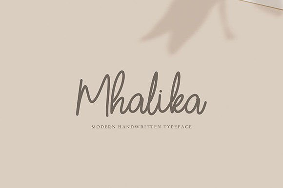 Mhalika: A Handwritten Font That Elevates Digital Branding