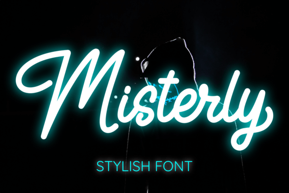Misterly: A Handwritten Font That Feels Like It Was Made for Real Brands