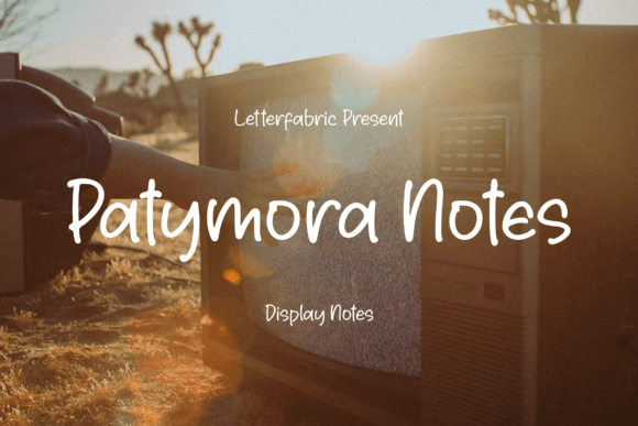 Patymora Notes: A Display Font That Earns Its Space in Real Campaigns
