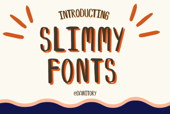 Slimmy: A Slim Handwritten Font That Fits Campaigns Naturally