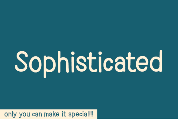 Sophisticated: A Natural Handwritten Font for Editorial Design