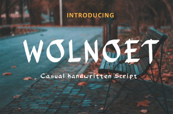 Wolnoet: A Handwritten Font That Builds Trust for Small Businesses